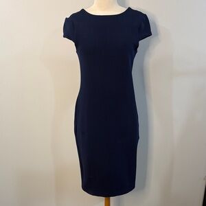 Philosophy Elegant Navy Blue Cap Sleeve Dress. Size 4